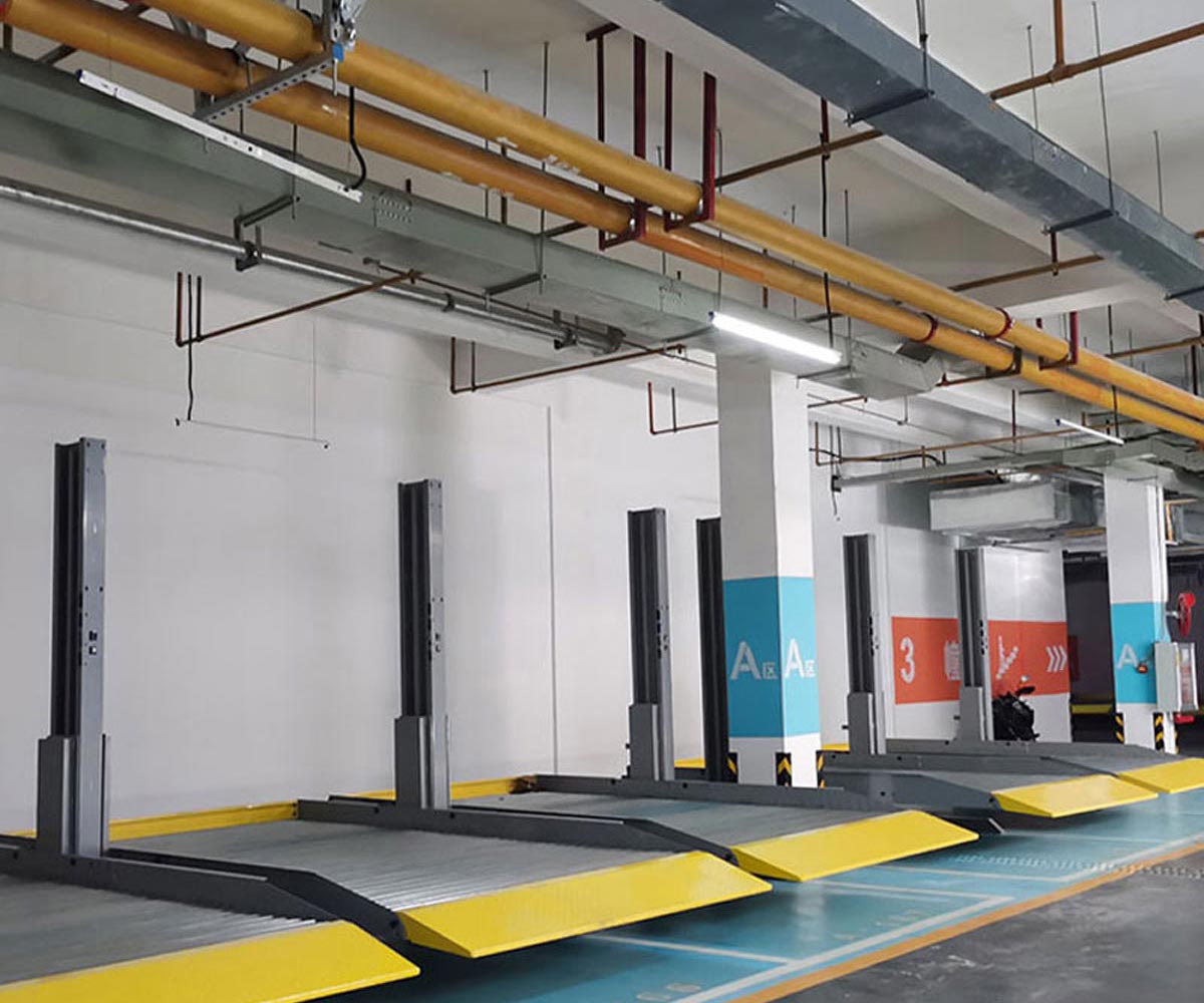 四柱簡易升降類機械式榴莲视频APP在线观看設備收購