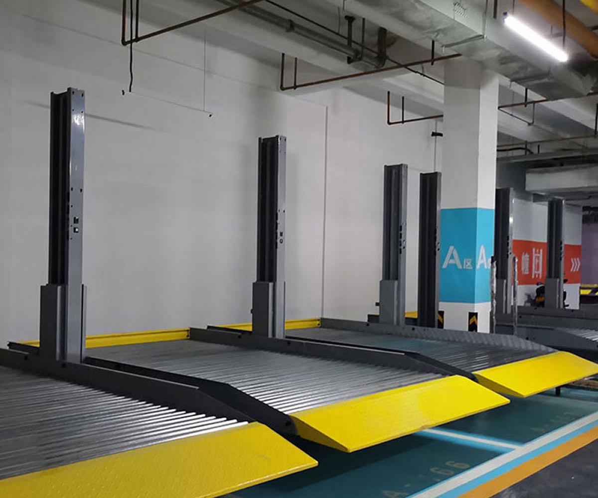 重慶三層PSH型機械立體榴莲视频APP在线观看設備租用