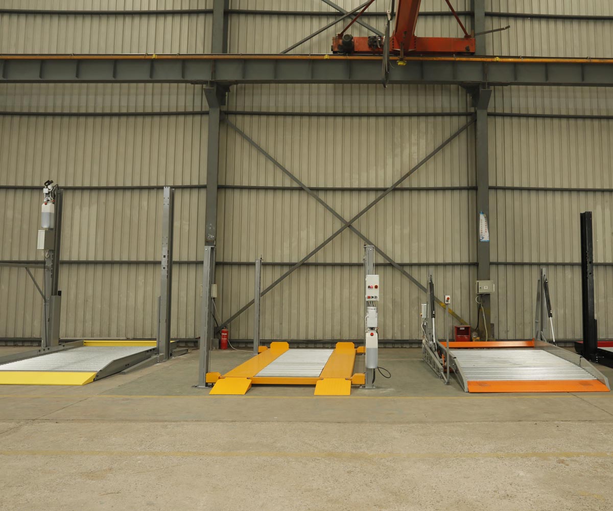 榮昌二層簡易升降立體車庫