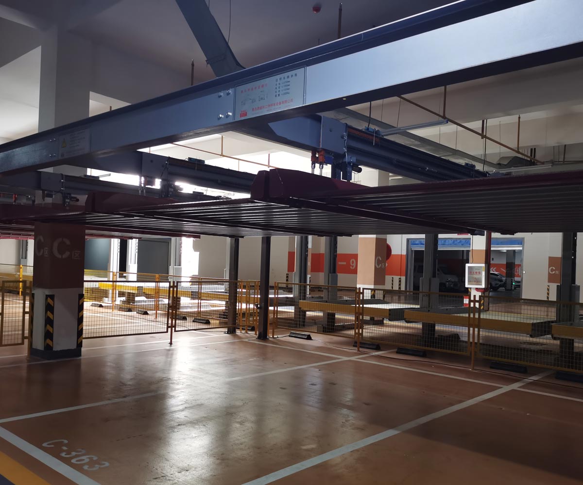 重慶四柱式簡易升降立體車庫